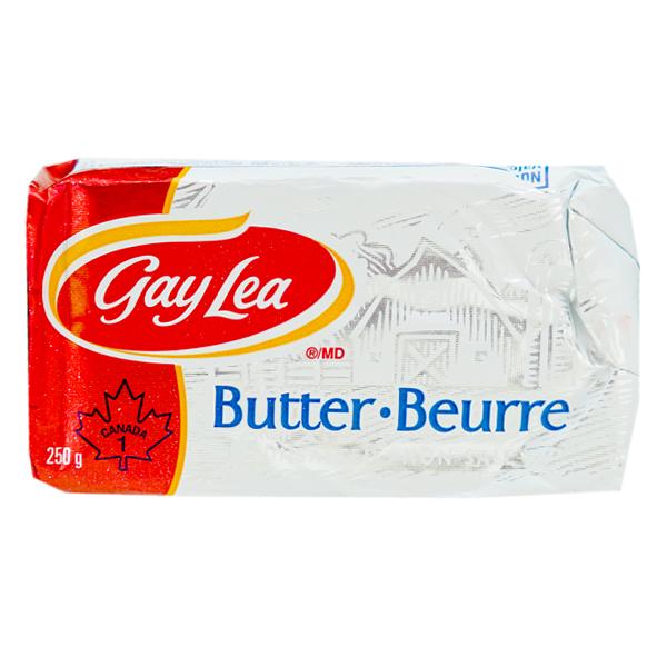Gay Lea Butter Unsalted 250g