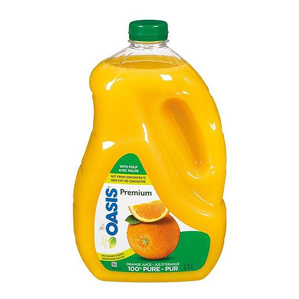 Oasis Premium Orange Juice-With Pulp 2.5L