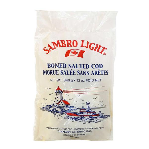 Sambor Light Boned Salted Cod 340g