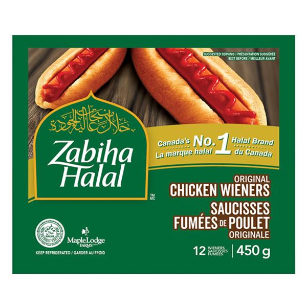 MapleLodge Zabiha Halal Chicken Wiener 450g