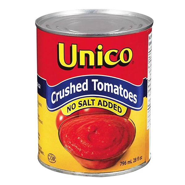 Unico Crushed Tomatoes-No salt Added 796ml