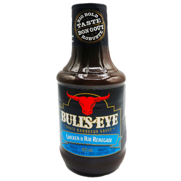 Bull’s Eye BBQ Sauce Chicken & Rib Renegade 425ml