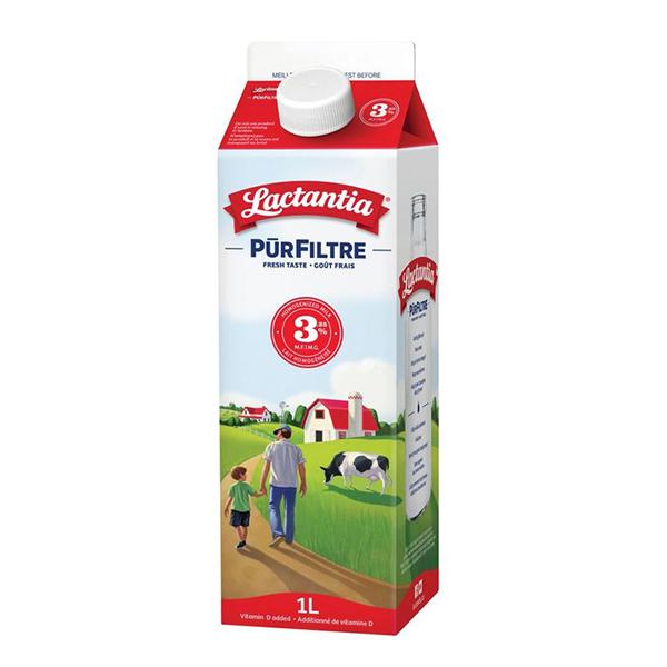 Lactantia Purfiltre 3.25% Milk 1L