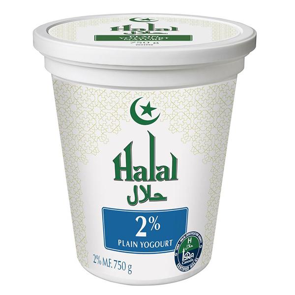Halal 2% Plain Yogurt 750g