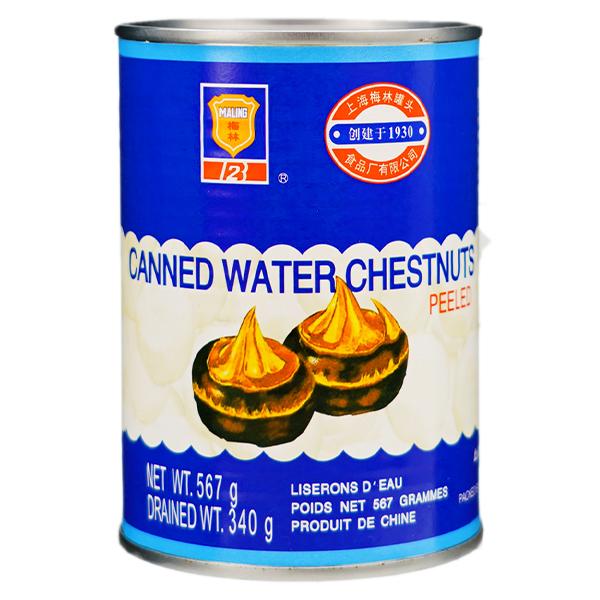 Maling Water Chestnuts-Peeled 567g