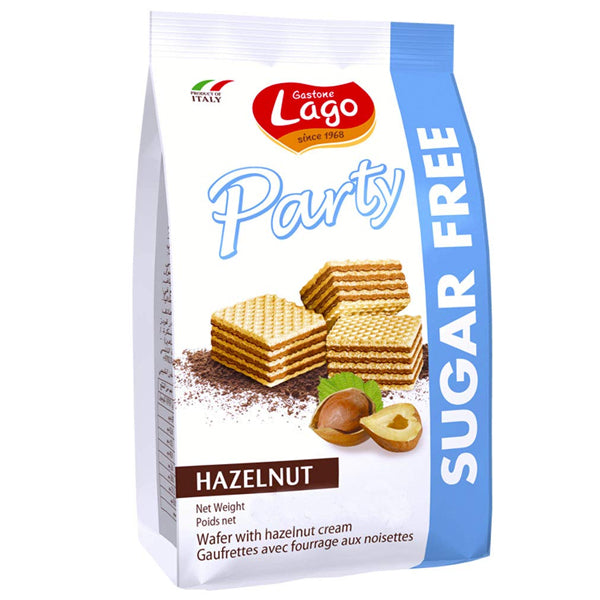 Lago Party Wafer with Hazelnut_Sugar Free 250g