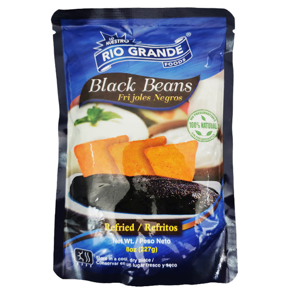 Rio Grande Refried Black Beans 227g