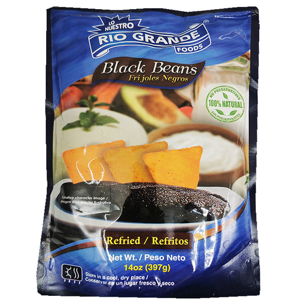 Rio Grande Refried Black Beans 397g