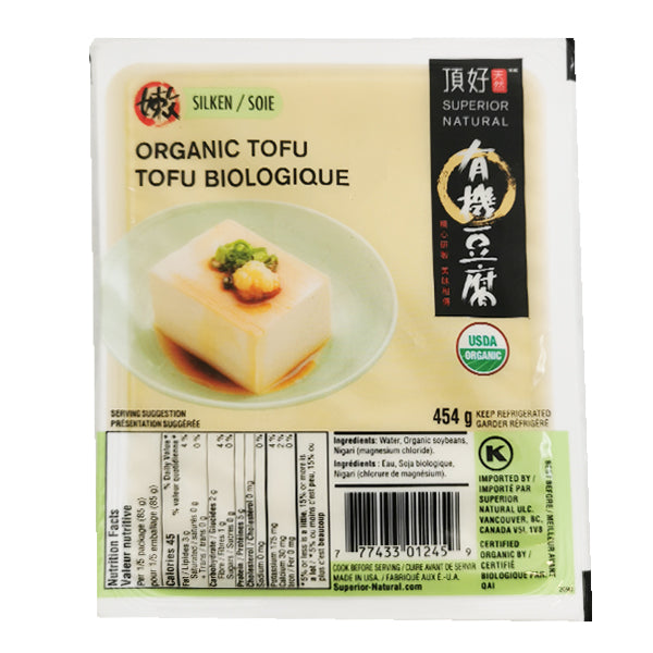 Superior Natural Organic Tofu-Silken 454g
