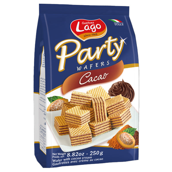 Lago Party Wafer with Cocoa Cream 250g