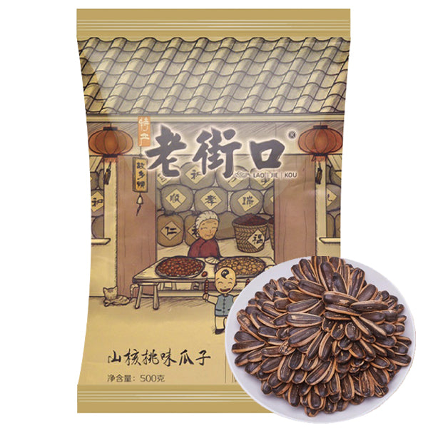 LJK Laojiekou Sunflower Seeds-Hickory Flavour 500g