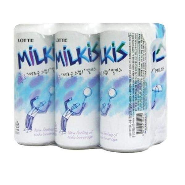 Lotte Milkis Carbonated Drink 250ml*6