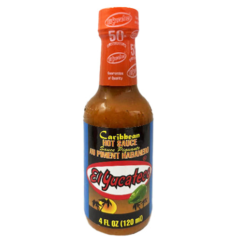 El Yucateco Caribbean Habanero Hot Sauce 120ml