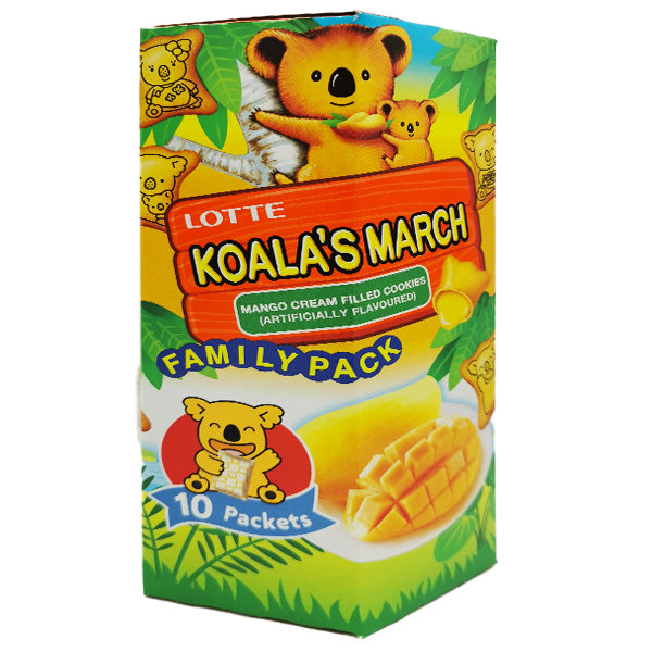 Lotte Koala's March Cookies-Mango Cream 195g