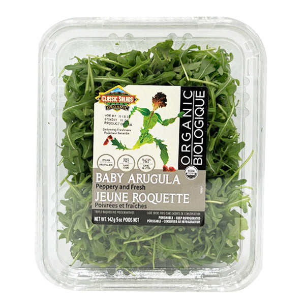 Classic Salads Organic Baby Arugula 142g