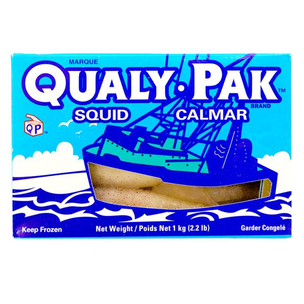 Qualy pak Wild Caught Squid 1kg