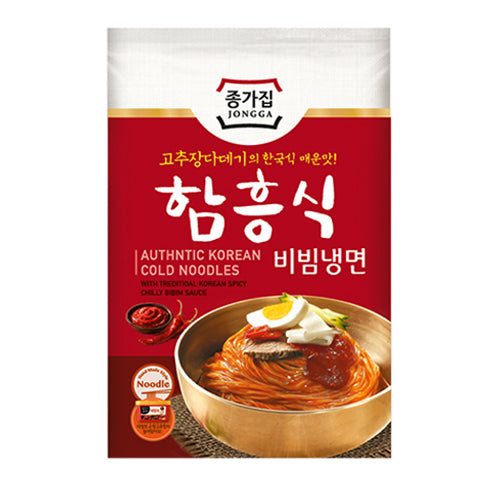 Jongga Chili Seasoned Cold Noodle 380g