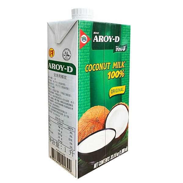 Aroy-D Coconut Milk-Original 1000ml