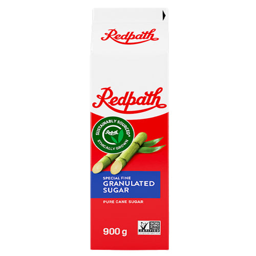 Redpath Sugar Granulated Sugar Carton 900g