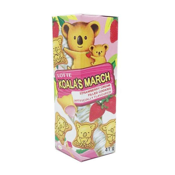 Lotte Koala's March-Strawberry Cream Cookies41g